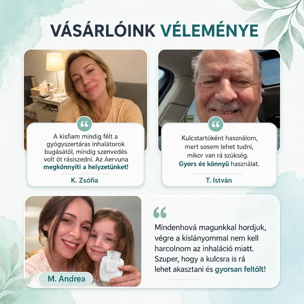 Hordozható Inhalátor