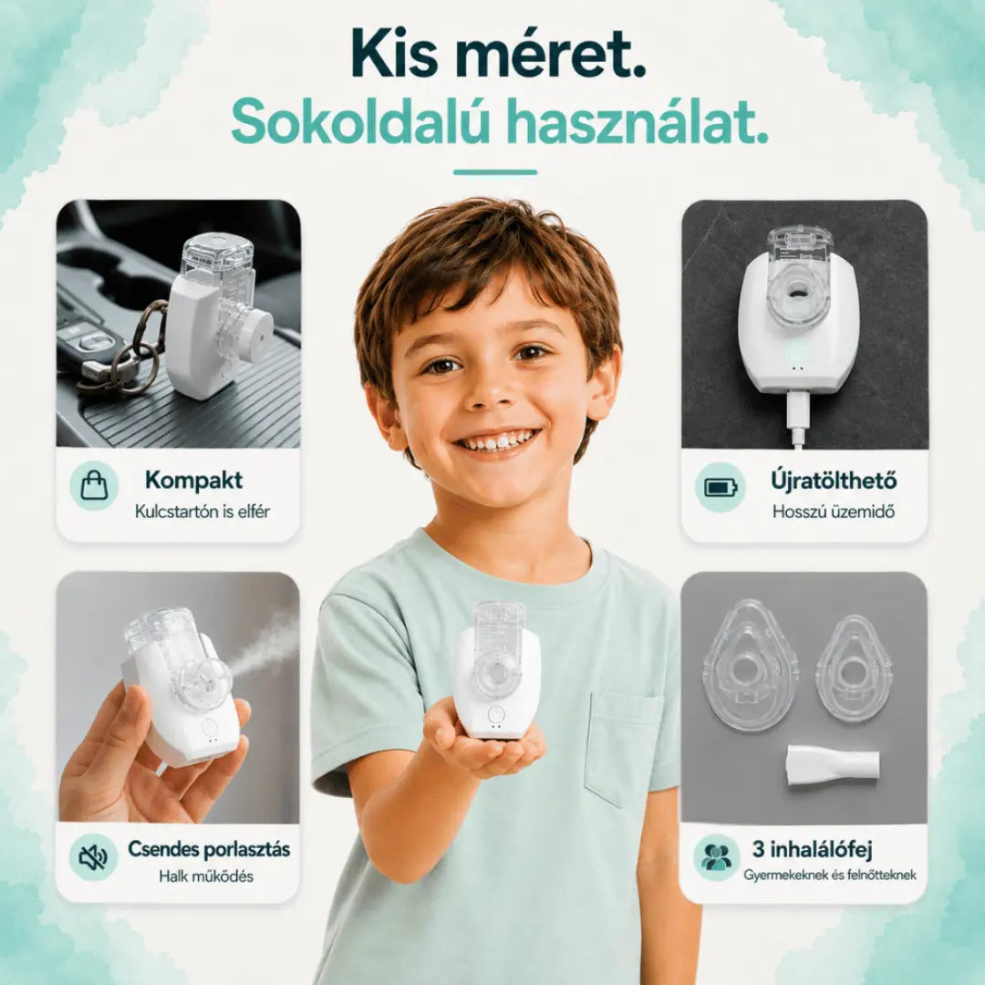 Hordozható Inhalátor