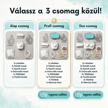 Hordozható Inhalátor